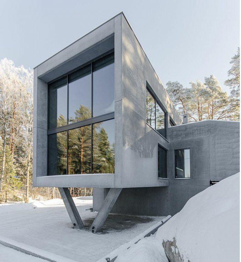 در ویلای بتنی شگفت انگیز VillAma