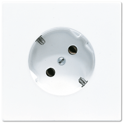 پریز مربوط به استاندارد SCHUKO با زاویه‌ی ۴۵ درجه‌ای و مشخصات 16A/250V