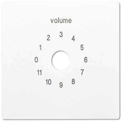 صفحه‌ی مرکزی برای کنترل کننده‌ی صدا ( ۰ – ۱۱)مدل LS 594-8 WW