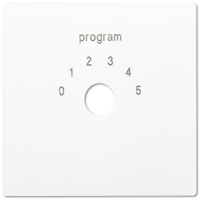صفحه‌ی مرکزی برای انتخاب کننده‌ی برنامه‌ها ( ۰ – ۵ )مدل LS 594-9 WW