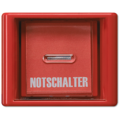 کلید یک بانده با صفحه‌ی شیشه‌ای