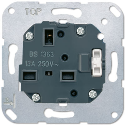 ورودی پریز کلید دار برای استاندارد ۱۳۶۳ بریتانیا